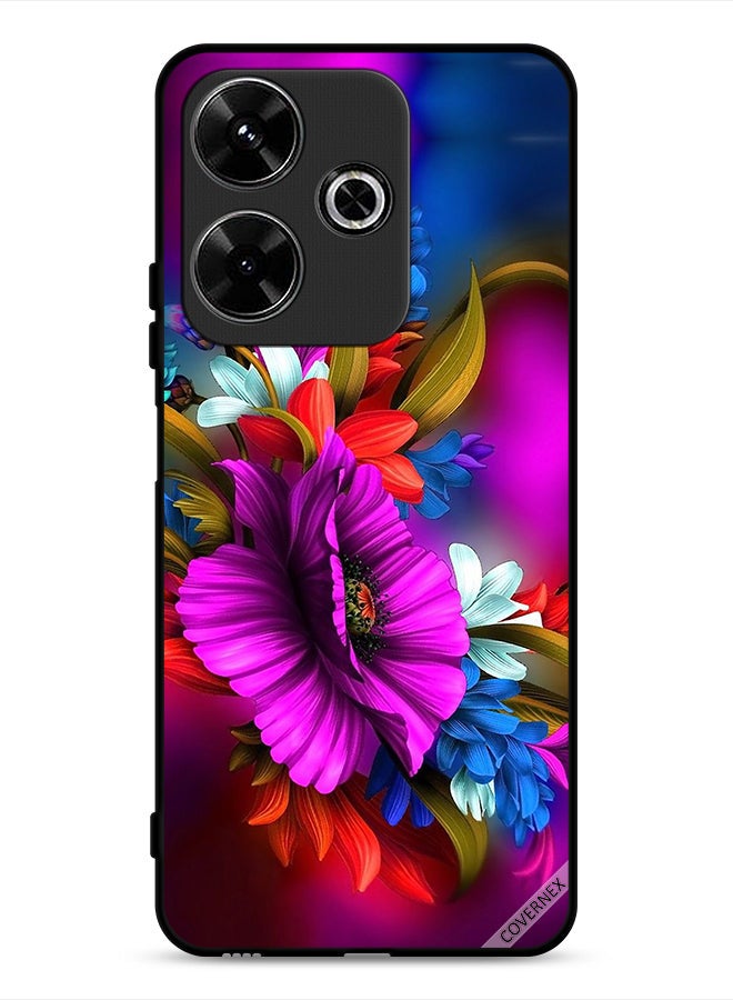 Covernex Xiaomi Redmi 13 4G Protective Case Cover HD Flowers Art - Image 1