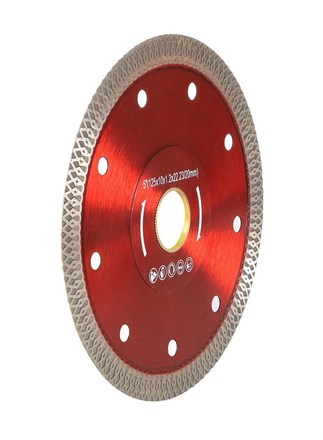 findmall 5 Inch Super Thin Dry Wet Diamond Porcelain Saw Blades Ceramic Cutting Disc Wheels for Cutting Ceramic Tile Porcelain Granite Marbles - Image 5