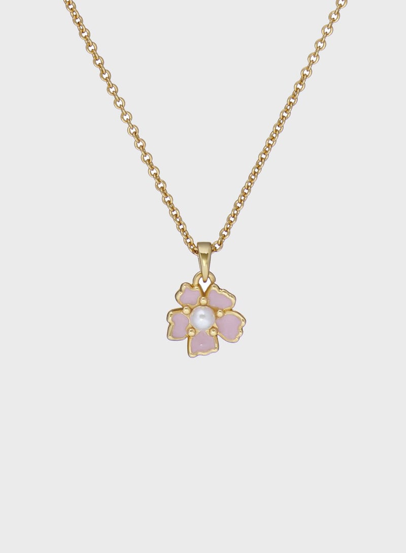 Ted Baker Petiies Painted Flower Pendant Necklace  - Image 2