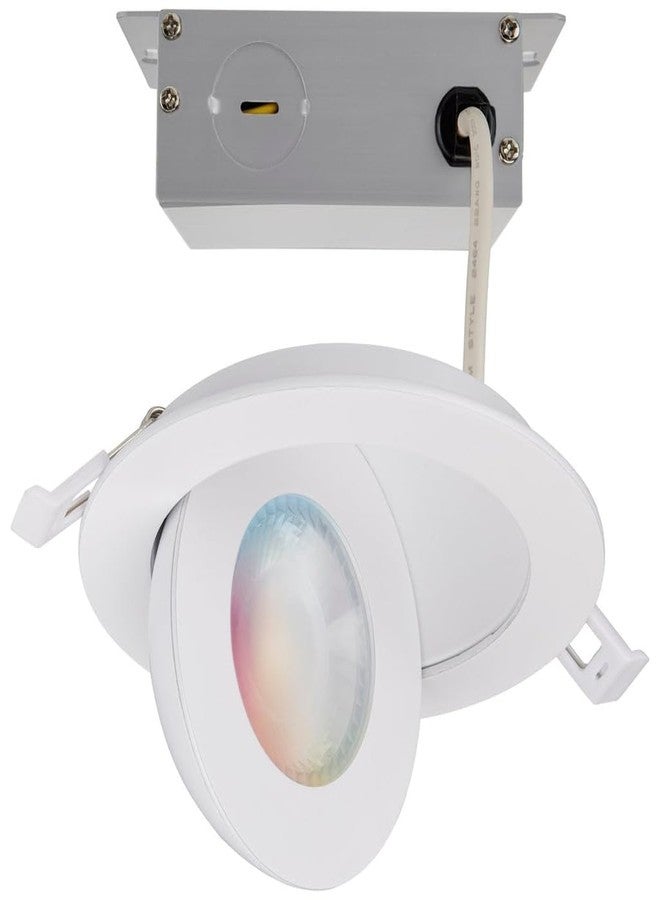 Satco S11293 Starfish - 9W LED Round Gimbaled Downlight in Utilitarian Style-1.44 Inches Tall and 4.92 Inches Wide - Image 1