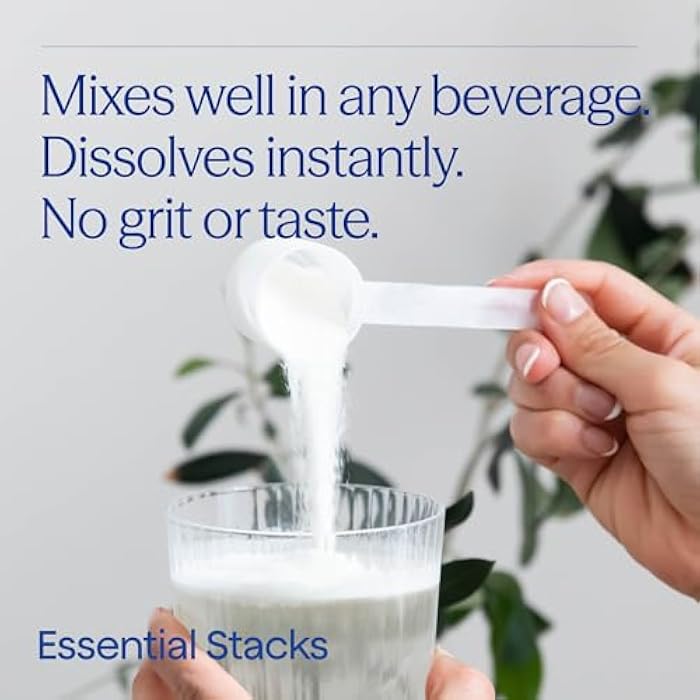 Essential Stacks Gut L-Glutamine Powder - Exclusively Made in USA - Pure L Glutamine Powder for Gut Health (50 Servings, Raspberry Lemonade) - Image 4