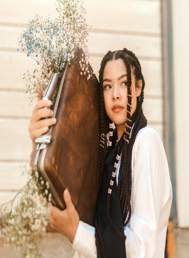 Sliverdew 28 Pieces Hair Accessories for Women: Gold Loc Jewelry, Hair Cuffs, Spiral Coils, Dreadlock Rings and Clips - Image 4