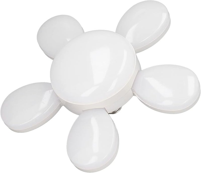 Foldable 50W LED Garage Light 8000LM 6500K E26 E27 Base Ultra Bright Deformable Panels - Image 4