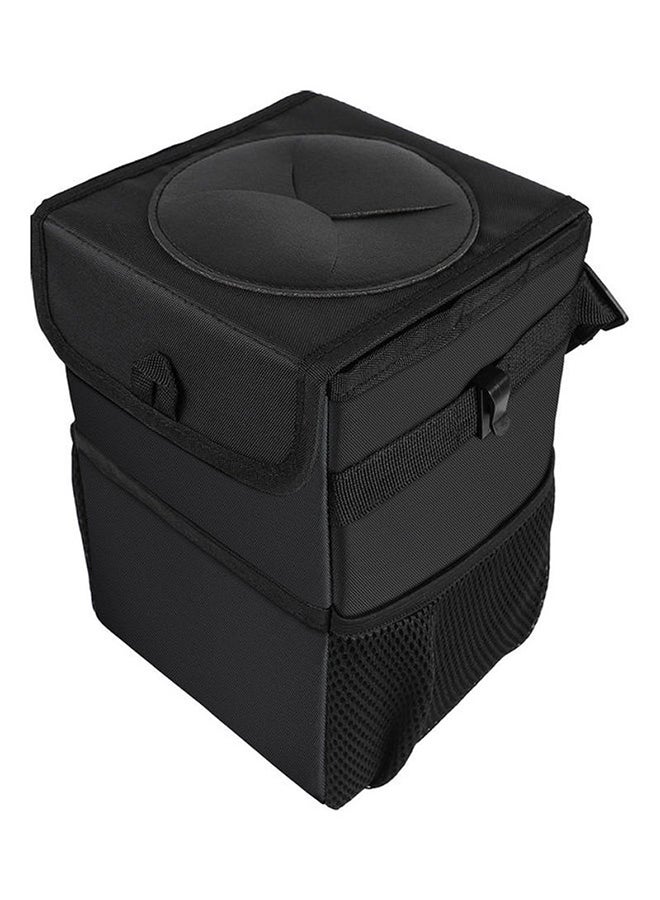 Multifunctional Waterproof Folding Car Trash Bag 6L Black - Image 1