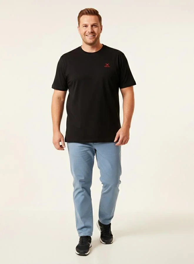 Polo Play Men Logo Detail Crew Neck T-Shirt