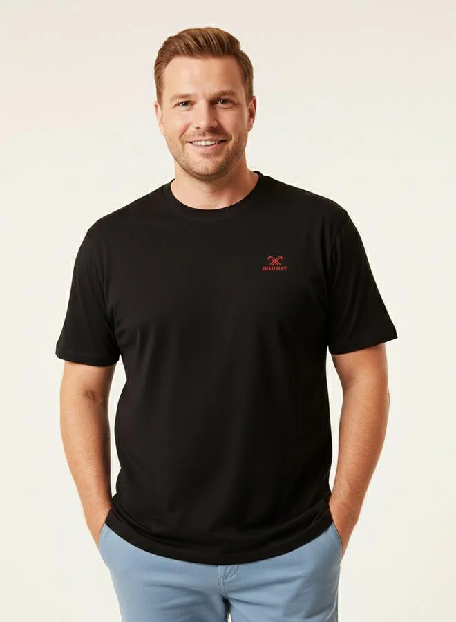 Polo Play Men Logo Detail Crew Neck T-Shirt