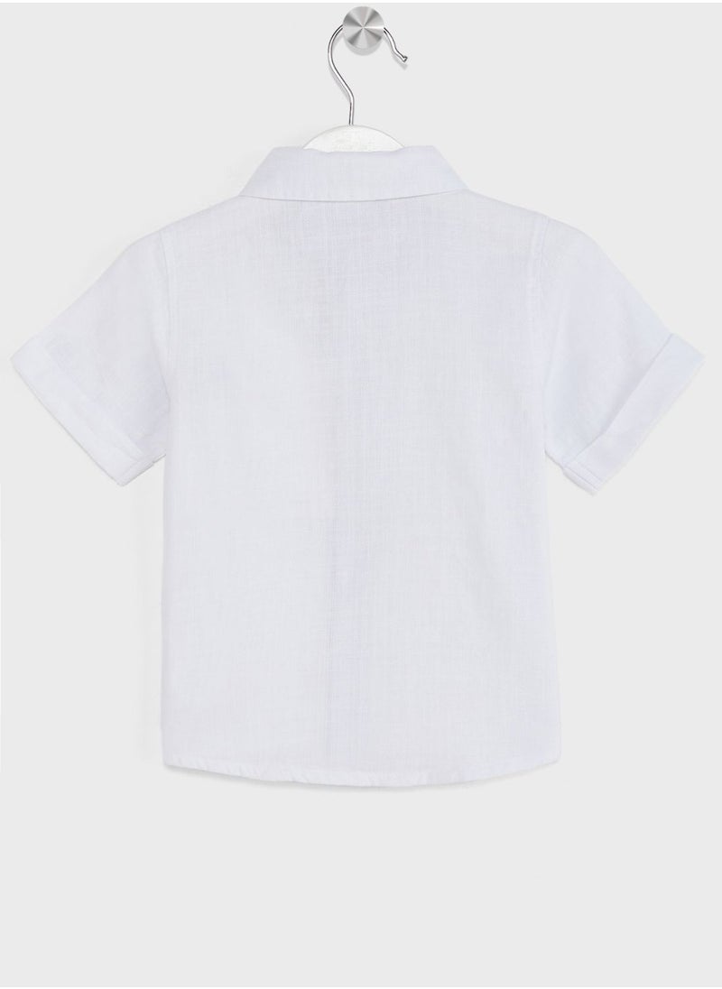 NAME IT - Kids Front Pocket Shirt - Image 1