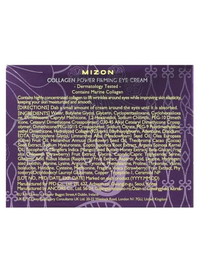 Mizon Collagen Power Firming Eye Cream, 0.84 Oz (25 Ml) - Image 3