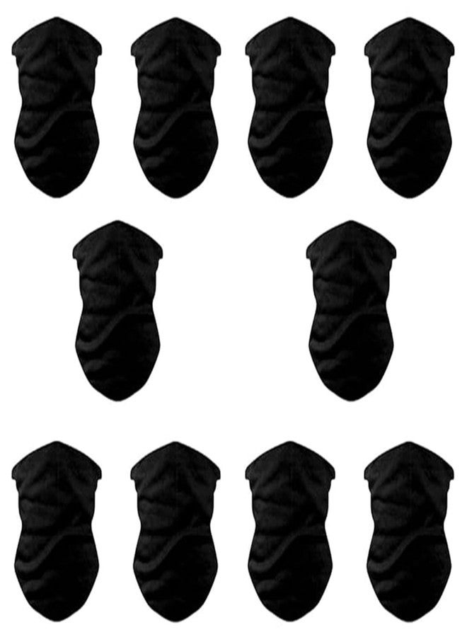 Atipriya Black Bandana Neck Gaiter Face Mask for Men & Women Super Soft | Odour-free & Breathable | Durable & Multipurpose Bandana (10) - Image 1