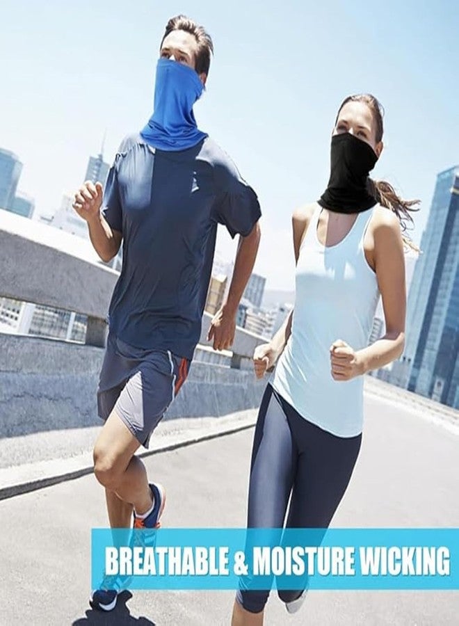 Atipriya Black Bandana Neck Gaiter Face Mask for Men & Women Super Soft | Odour-free & Breathable | Durable & Multipurpose Bandana (10) - Image 3