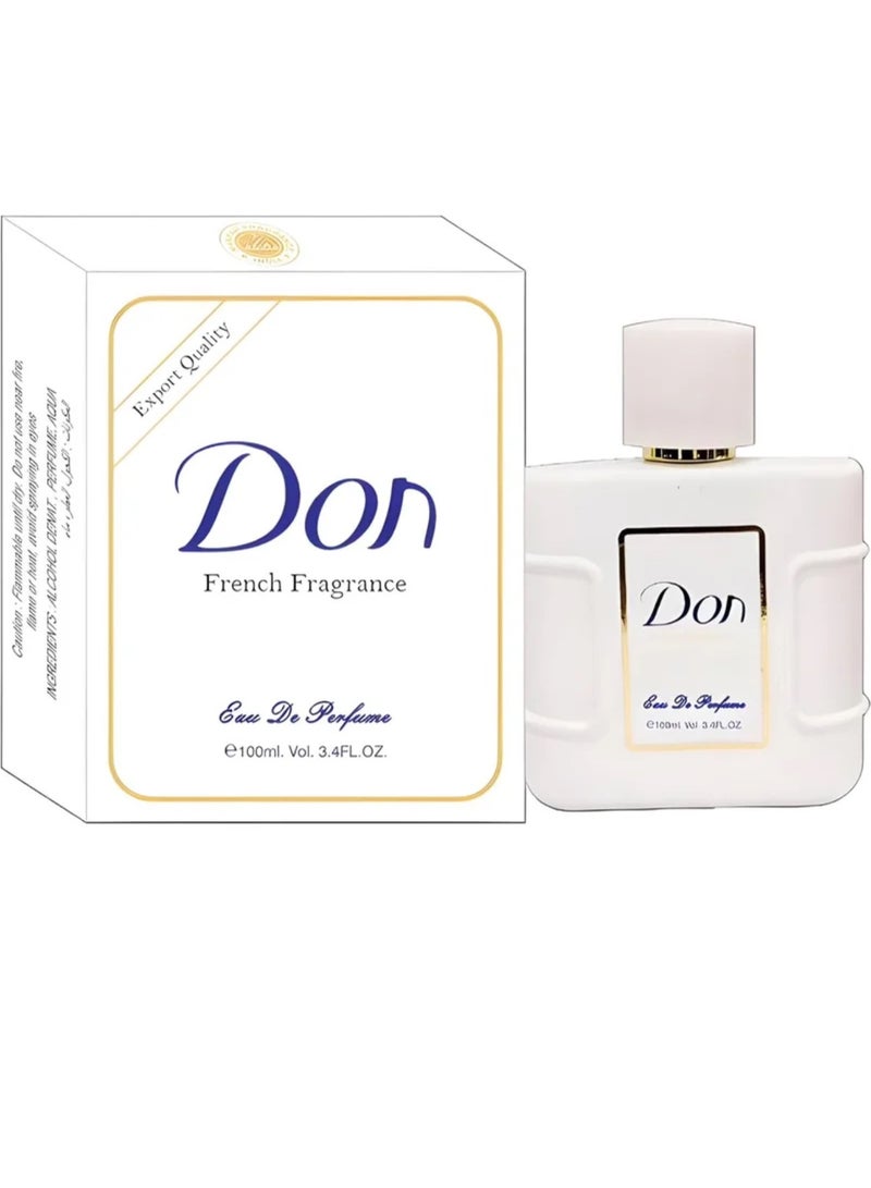دون عطر دون أو دو بارفان برائحة العطور الفرنسية 100مل - Image 2