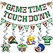 Yavxzvbw Game Time Touch Down Football Banner Football Party Decorations for Birthday Parties Birthday Sports Fantasy Party Decorations - Image 3
