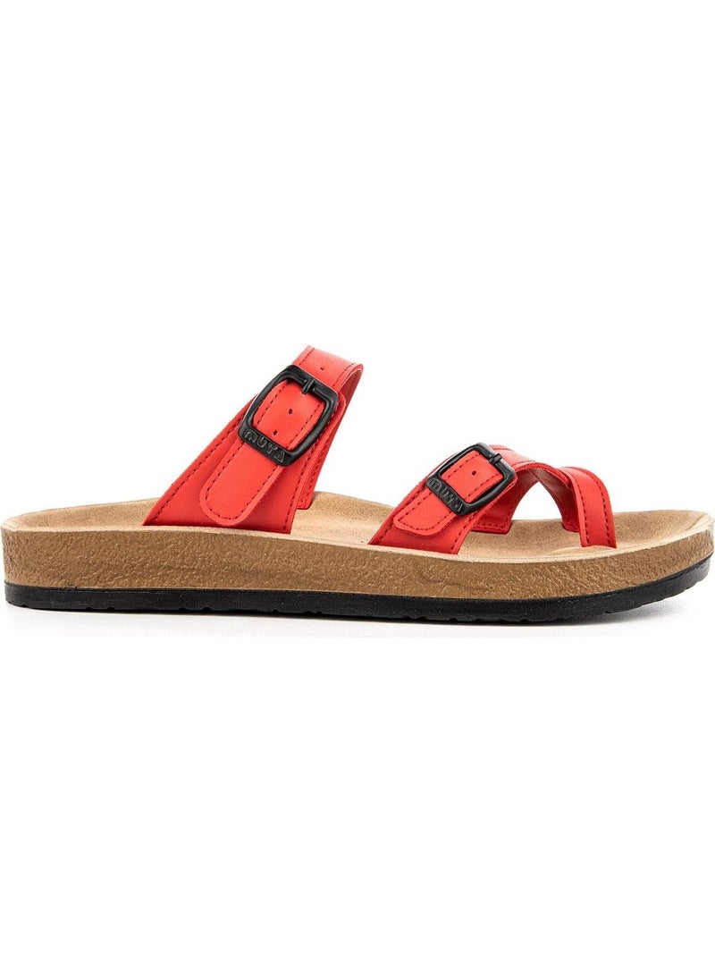 MUYA Orthopedix Anny Anatomical Adjustable Upper Belt Buckled Flip Flops Women 31030  - Image 2