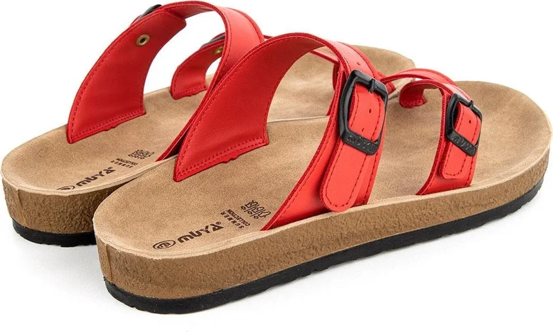 MUYA Orthopedix Anny Anatomical Adjustable Upper Belt Buckled Flip Flops Women 31030