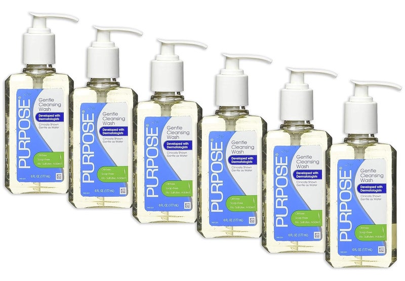 Purpose Gentle Cleansing Wash 6 oz Pack of 6