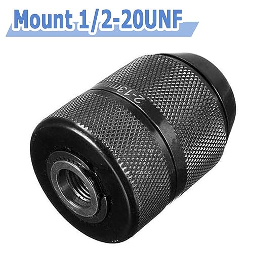 Mesee 2-13MM Keyless Drill Chuck with SDS Plus Adaptor, Professional Heavy Duty 1/2-20UNF Mount Quick Change Self-tighten Drill Chuck Adapter Converter Rotary Hammer Conversion Tool - Image 5