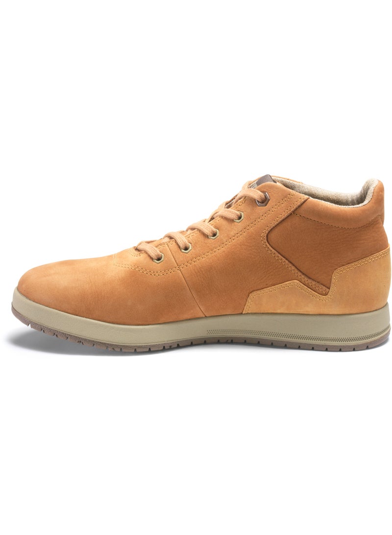 CATERPILLAR Tan Lace-Up Ankle Boots - Image 3