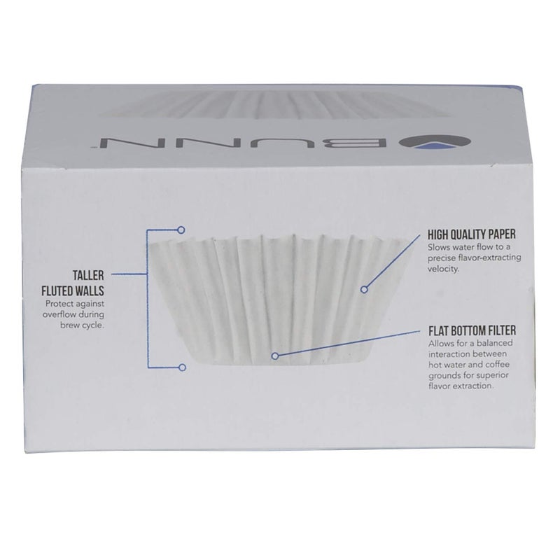 BUNN 8-12 Cup Coffee Filters, 6 each, 100ct - Image 2