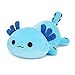 Onsoyours Original Axolotl Plush Cute 13 inch Stuffed Animal Soft Blue Pillow Kawaii Plush Toy Gift for Kids Adults Blue Axolotl 13 - Image 4