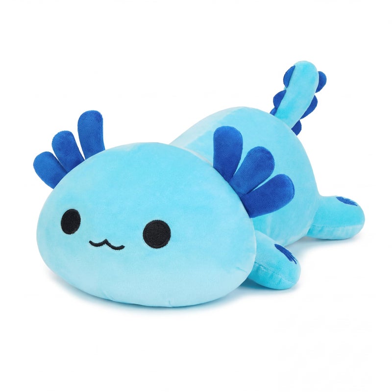 Onsoyours Original Axolotl Plush Cute 13 inch Stuffed Animal Soft Blue Pillow Kawaii Plush Toy Gift for Kids Adults Blue Axolotl 13 - Image 3