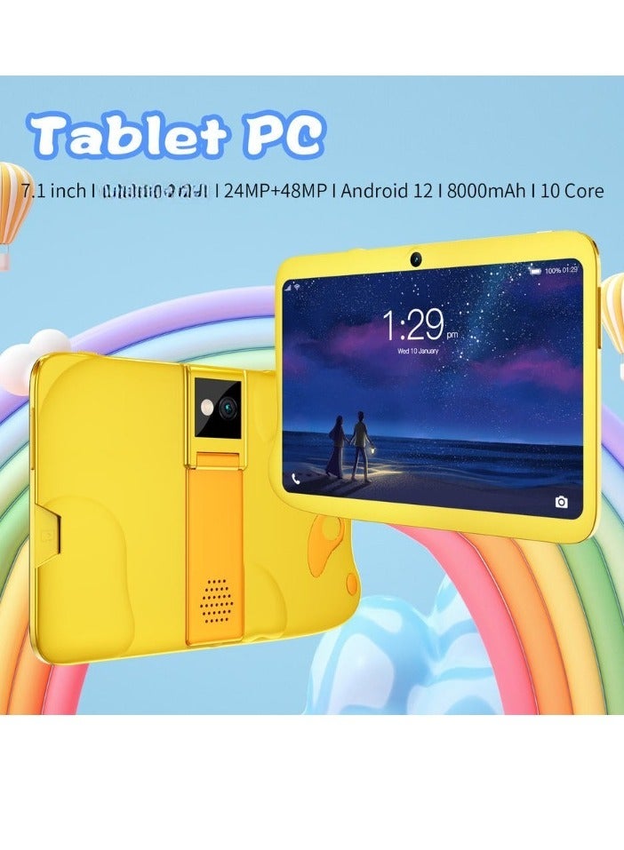 AROAQ TQ2 8 Inch Children Tablet, 2GB RAM 16GB ROM Student Tablet, Portable Learning Machine With Gravity Sensor, Durable Kids Tablet With High Performance Quad Core Processor, (1pc, White)  - Image 4