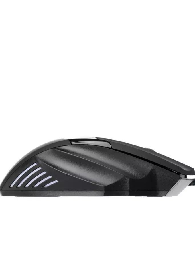 Gaming mouse - USB - colorful - glowing lights with G6 design  - Image 3