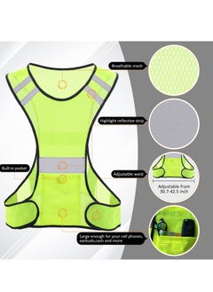 KASTWAVE High Visibility Reflective Safety Vest with Large Pocket for Night Running, Cycling & Walking - Breathable, Lightweight, ANSI Compliant Gear (3 Pcs)  - Image 2