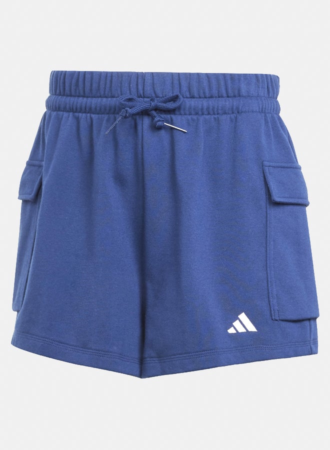 Adidas essentials small logo french terry cargo women's shorts - Image 2