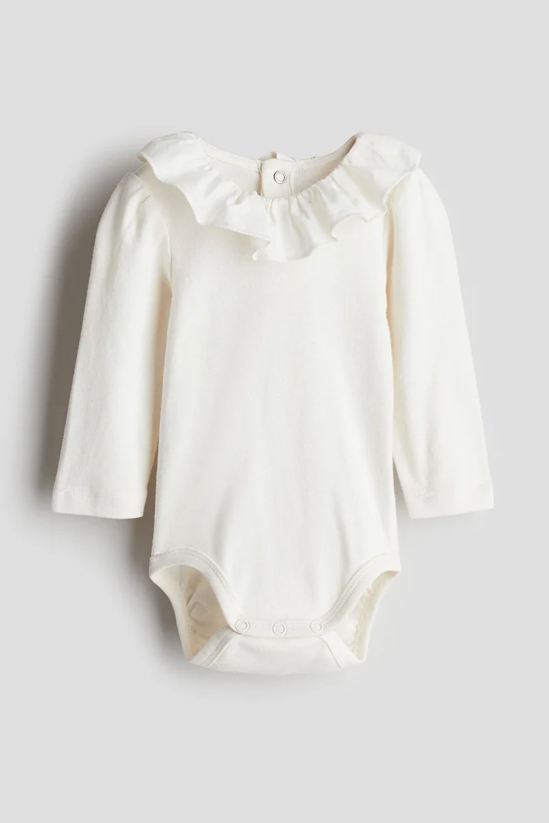 اتش اند ام Frill-Collar Bodysuit