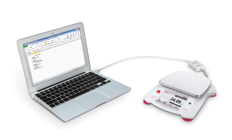 Ohaus STX2201 Scout Touchscreen Analytical Balance, 2200 g x 0.1 g, Universal (30253014) - Image 3