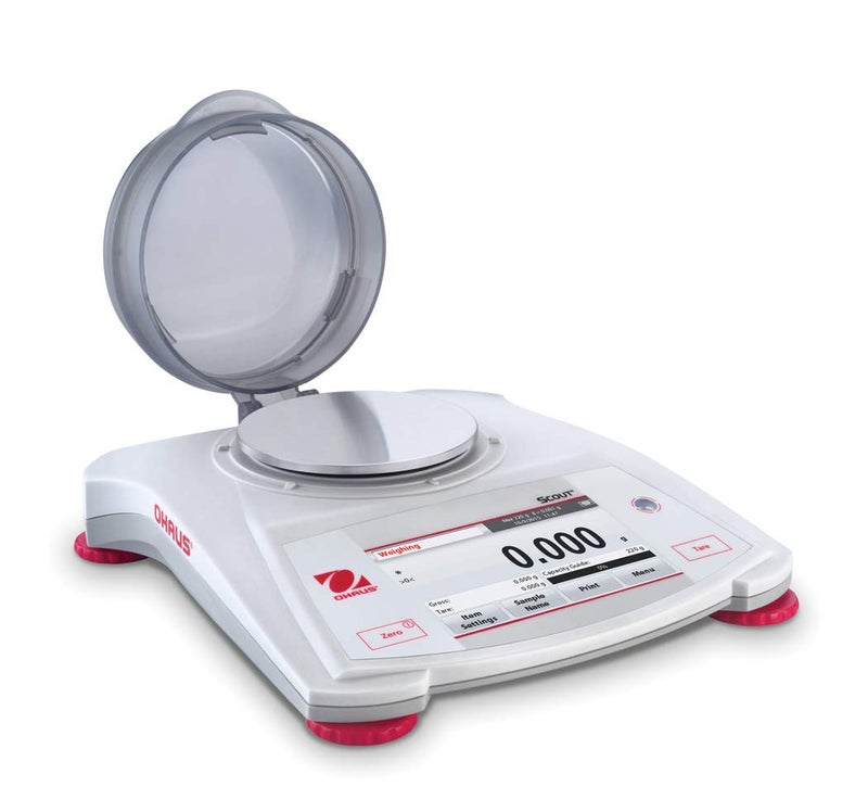 Ohaus STX2201 Scout Touchscreen Analytical Balance, 2200 g x 0.1 g, Universal (30253014) - Image 5