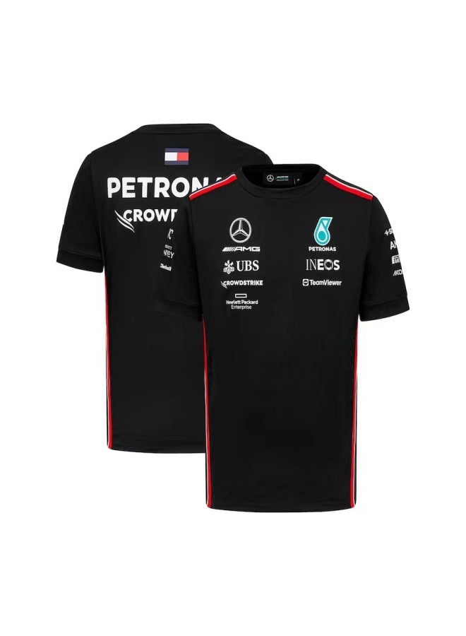 New F1 Racing Motorcycle Clothing Cycling Clothing Breathable Quick-drying Round Neck Short-sleeved T-shirt Off-road Work Shirt