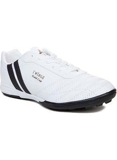 TwinGo 134 White Boys Turf Football Shoes  - Image 2