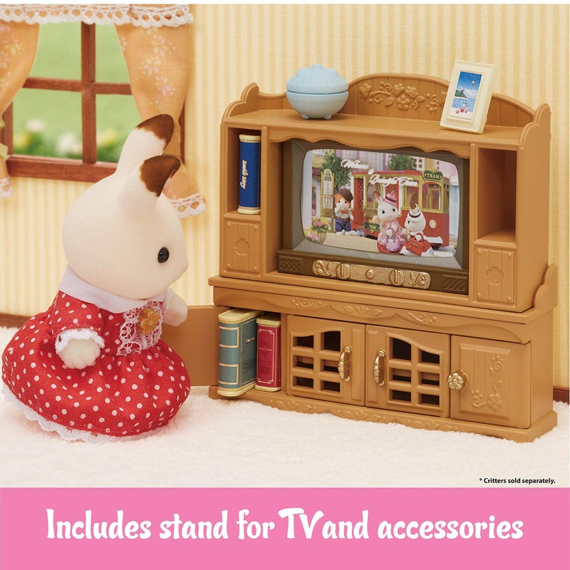 Calico Critters Comfy Living Room Set - Toy Dollhouse Furniture & Accessories Set for Ages 3+ - Image 4