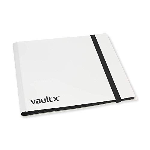 Vault X 12 Pocket Standard Strap Binder, Holds 480 Trading Cards in 20 Side-Loading Pages (White) - Image 4