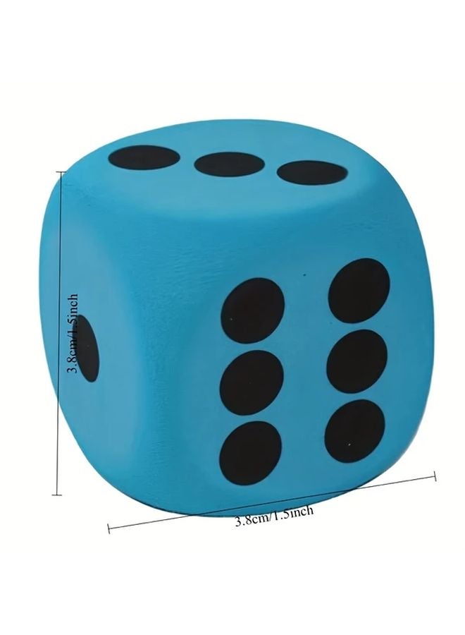 برتقالي زاوية مدورة EVA نرد 1 5 بوصة رغوة كتلة طحن ستة جوانب متعة مكعب - Image 3