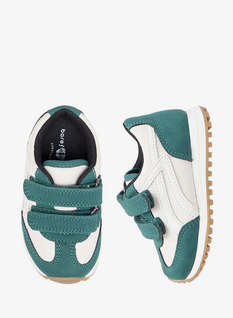 Barefeet Boys Hook & Loop Ankle Sneakers - Image 1