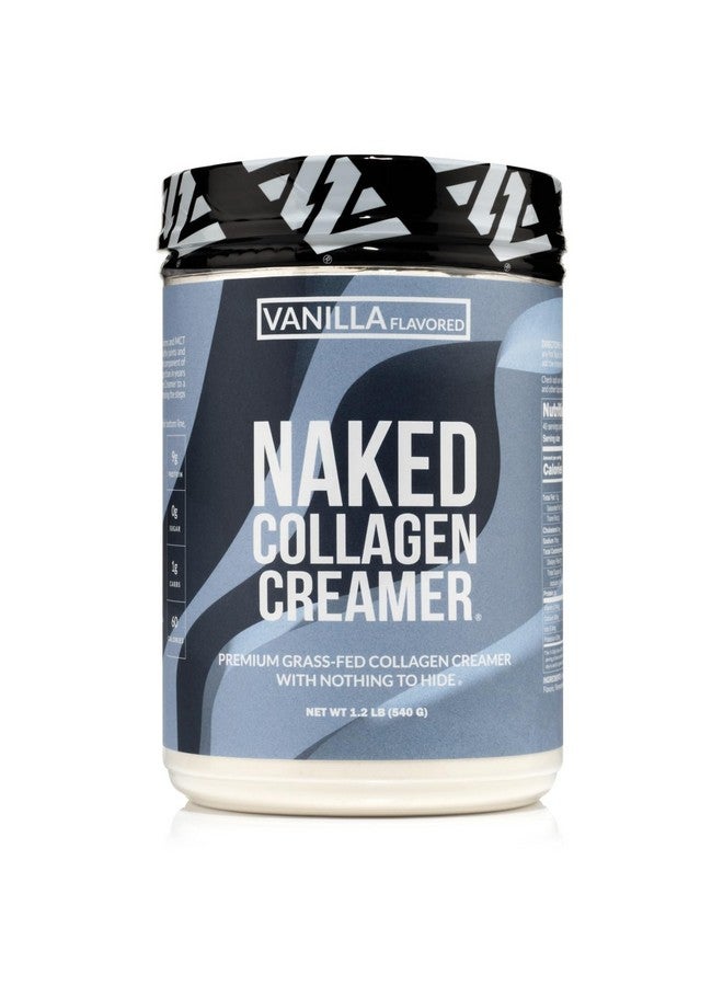 Nakd Naked Collagen Coffee Creamer - Vanilla Collagen Creamer For Coffee - Dairy-Free, Gluten-Free, GMO-Free - Support Hair, Skin, and Nails - 40 Servings - Image 1