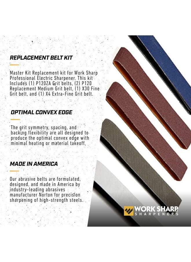 Work Sharp Work Sharp Professional Electric Kitchen Knife Sharpener Master Belt Kit  - Image 3