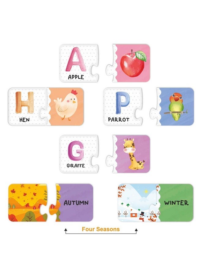 Webby Alphabets 2 Pieces Learning Pack Jigsaw Puzzle, Montessori Early Educational Pre School Puzzle Toys For 3+ Years Kid  - Image 4