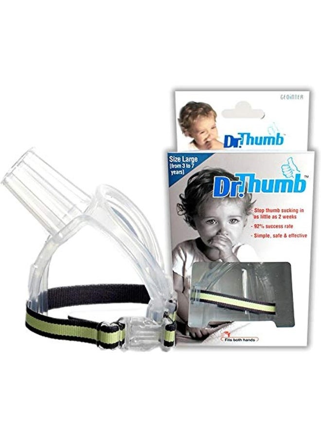 Dr Thumb Thumb Guard to Stop Thumb Sucking (Large) - Image 1