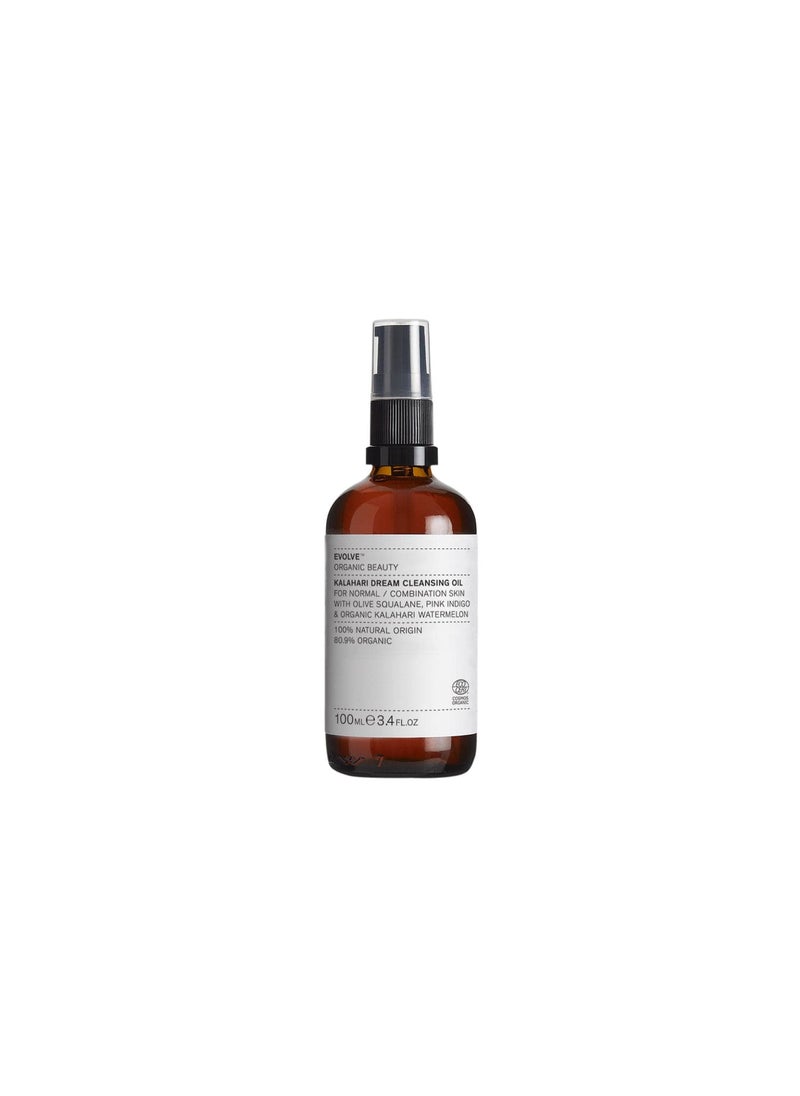 Evolve Organic Beauty - Evolve Organic Beauty  Natural Kalahari Dream Cleansing Oil  SmallBatch Vegan Clean Beauty 34 fl oz  100 mL - Image 1
