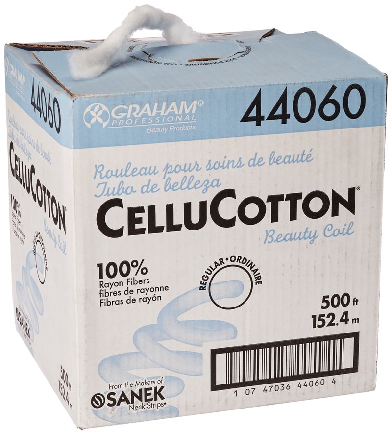 Graham Cellucotton Beauty Coil 100 Rayon Regular Dispenser Box