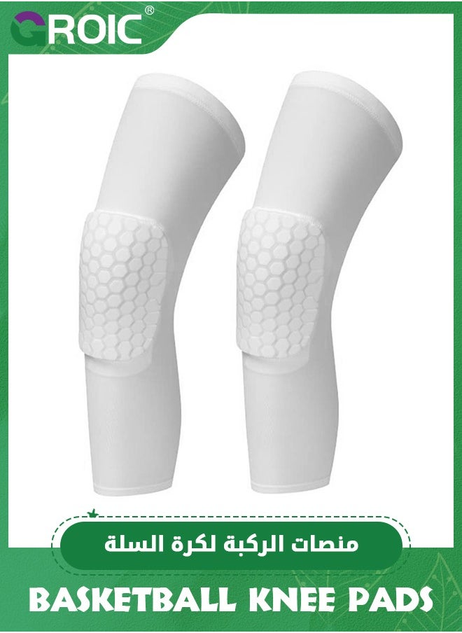 GROIC Breathable Knee Pads, Basketball Shooting Sport Safety & Soft Kneepad Honeycomb Pad Bumper, Brace Kneelet Protective Knee Pads for Volleyball, Dancing, Football, Yoga, Basketball, and Skating  - Image 1
