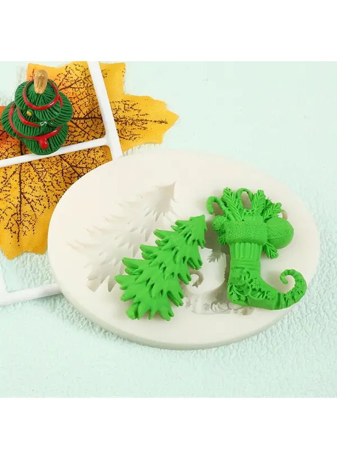 Silicone Christmas Tree Mold Y-119 With Star Topper Reusable Non Toxic For Baking And DIY Crafts - Image 4