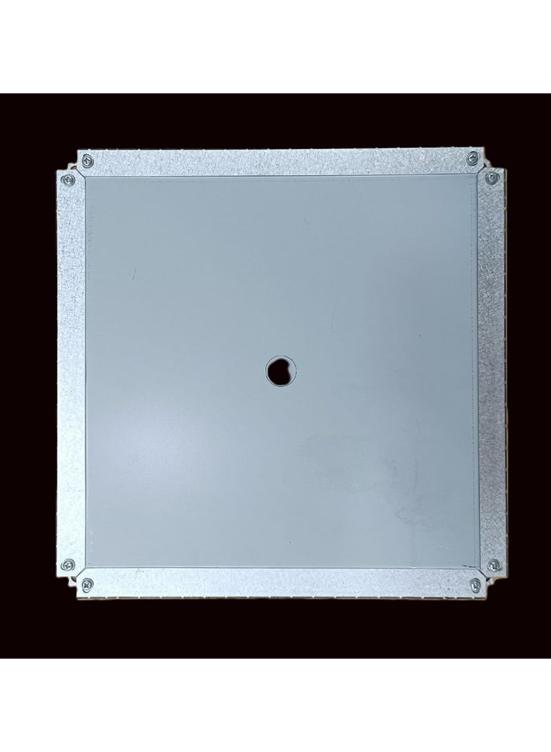 نوفيكس صندوق مخرج NOVEX ذو ثلاث حجيرات للأرضيات المرتفعة صندوق توزيع للأرضيات المبلطة | نظام إدارة الكابلات الكهربائية | صندوق أرضي - Image 3