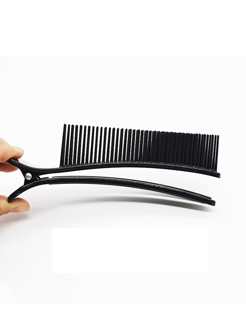 KASTWAVE Hair Sectioning Clips, 4Pcs Hair Hairdressing Styling Clips, Hair Stylist Nonslip Hair Clips Comb for Professional Salon Home Styling Sectioning Haircuts Dying Hair DIY Accessories - Image 5