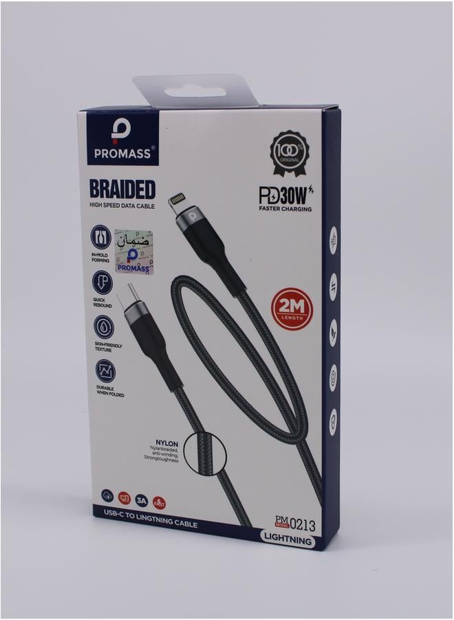 PROMASS TurboCharge Fast Charging Data Cable for Lightning Fast Device Power ups - Image 2