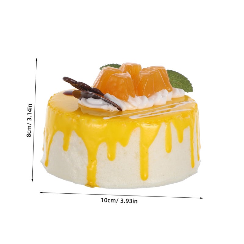 Realistic Artificial Cake Prop Dessert Food Simulation Photography Decoration - Image 3