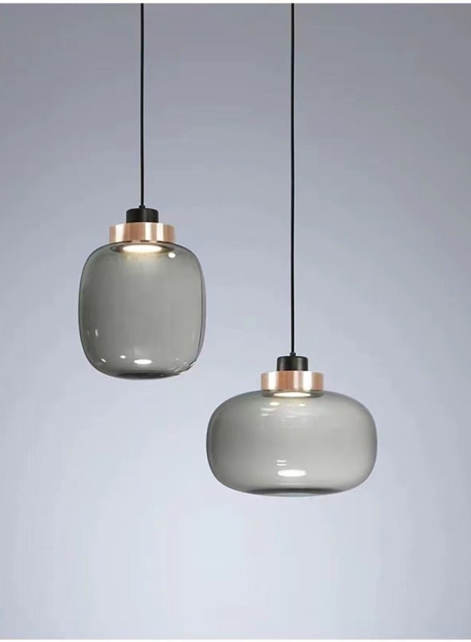 MAAC HOME MAAC Home Aars - Glass Pendant Lamp - Modern Decorative Stylish Elegant Contemporary Minimalist Pendant Lamp for Bedroom, Living Room, and Office, Home Décor  - Image 1